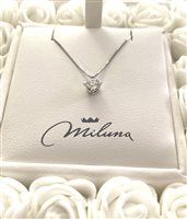 Collana Miluna Donna 8 Cuori in Oro bianco Diamante CLD4125-020G7 - CLD4125-020G7